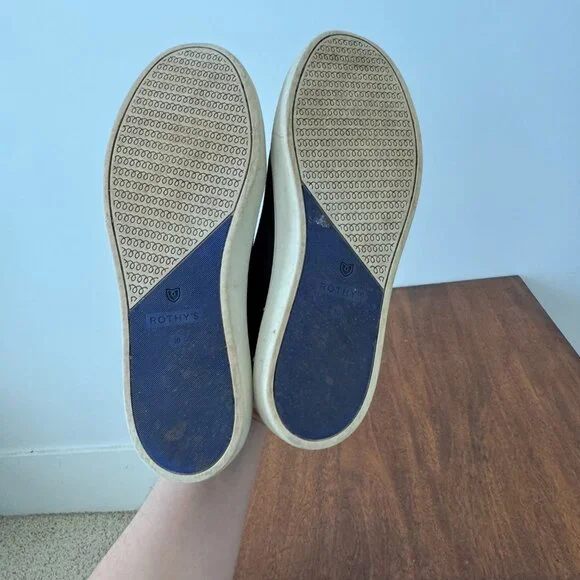 Rothy's The Chelsea Sneaker Boot Black Knit High Ankle - Picture 12 of 14